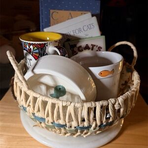 Cat Lovers Gift Basket